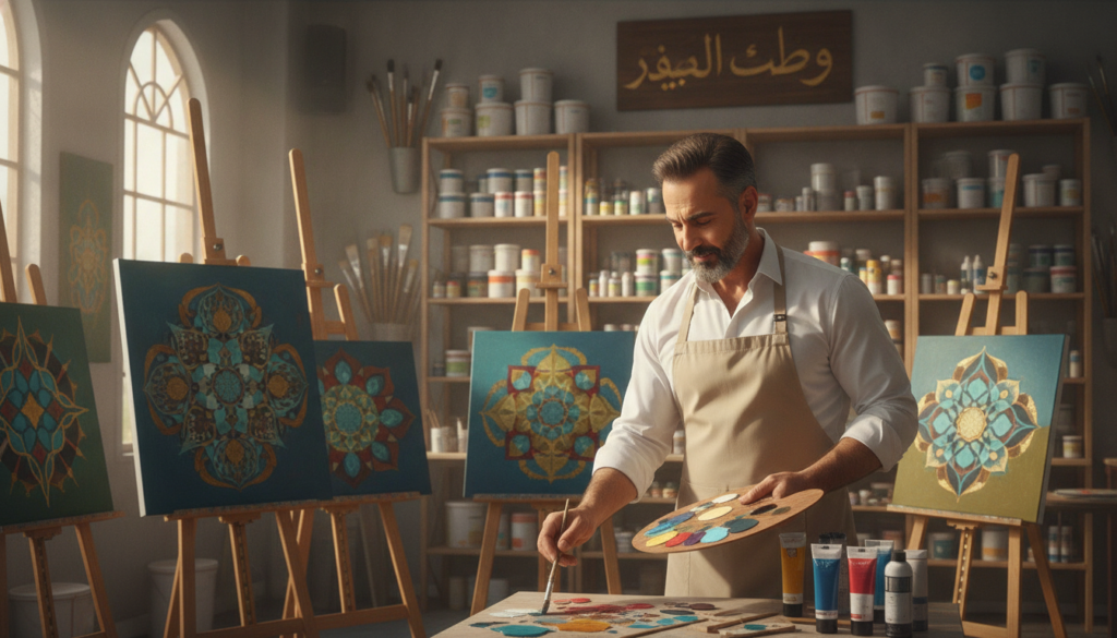 صباغ صباح السالم